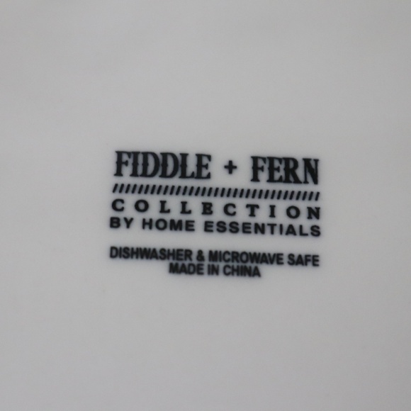 FIDDLE + FERN by HOME ESSENTIALS FLOWER-SHAPED PORCELAIN BOWLS - WHITE -NEW- S/4 - Picture 4 of 5